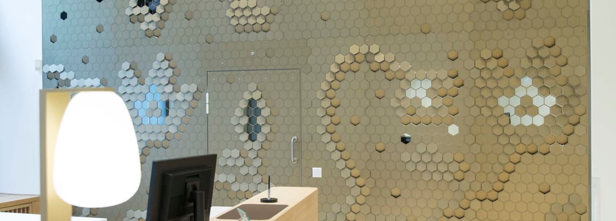 St.Gallen bronziertes Metallgeflecht