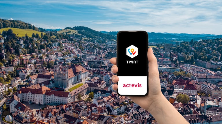 Acrevis - Acrevis TWINT – Sicher Und Mobil Direkt Ab Dem Konto Bezahlen